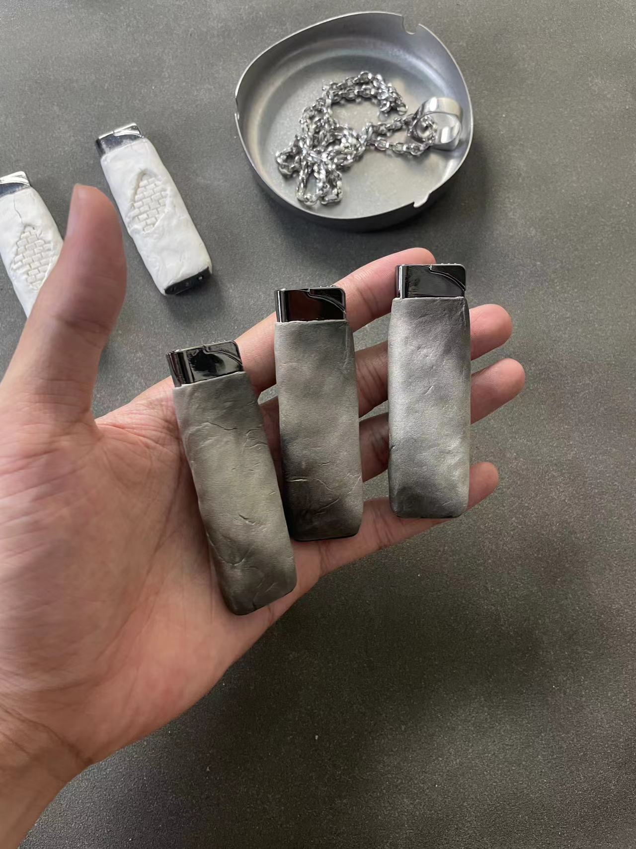 copone handmade lighters | Black and White