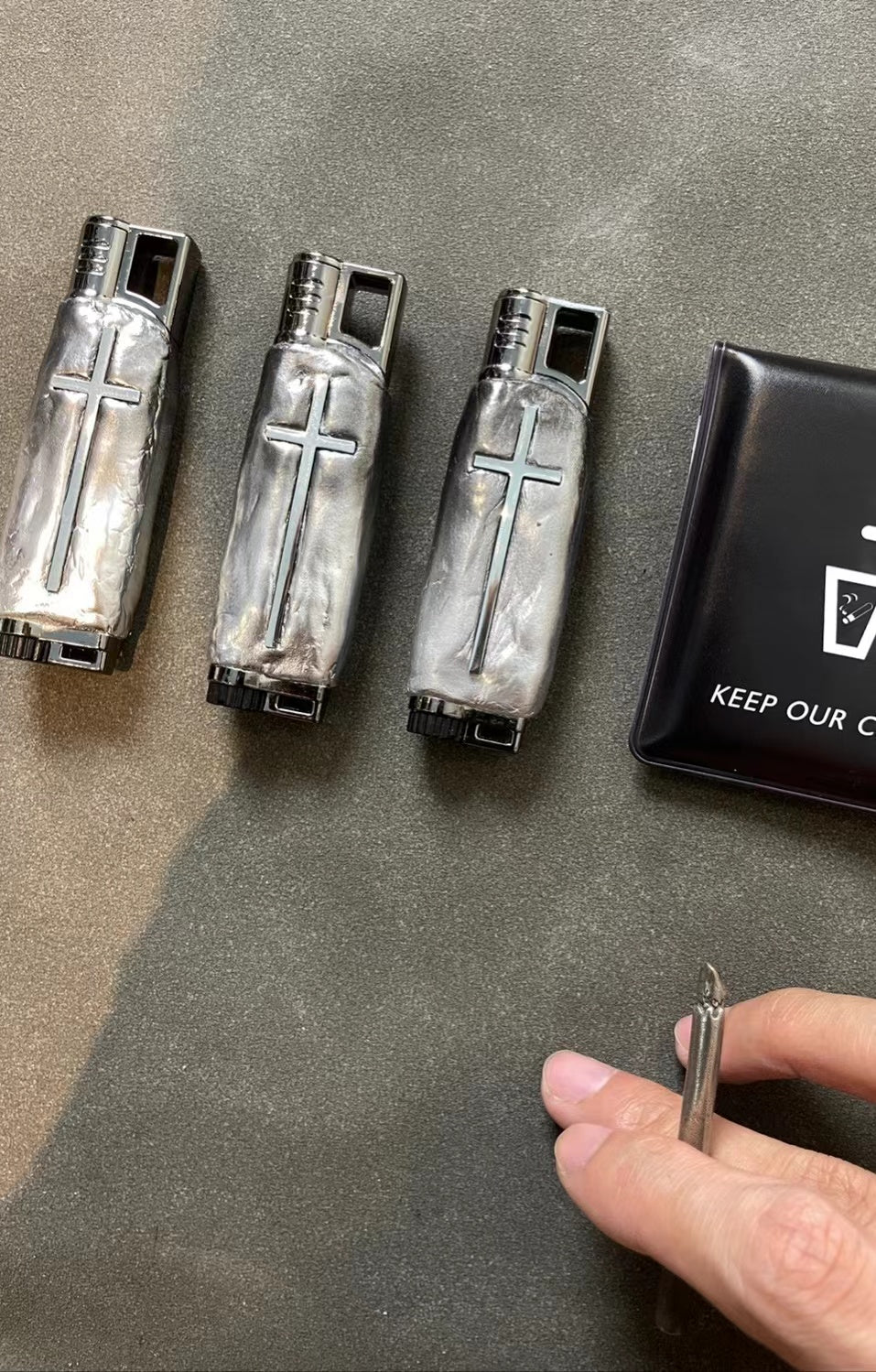 copone handmade lighters | "Fear Of Jesus"